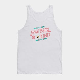 Save the Bees And Bee Kind Tank Top